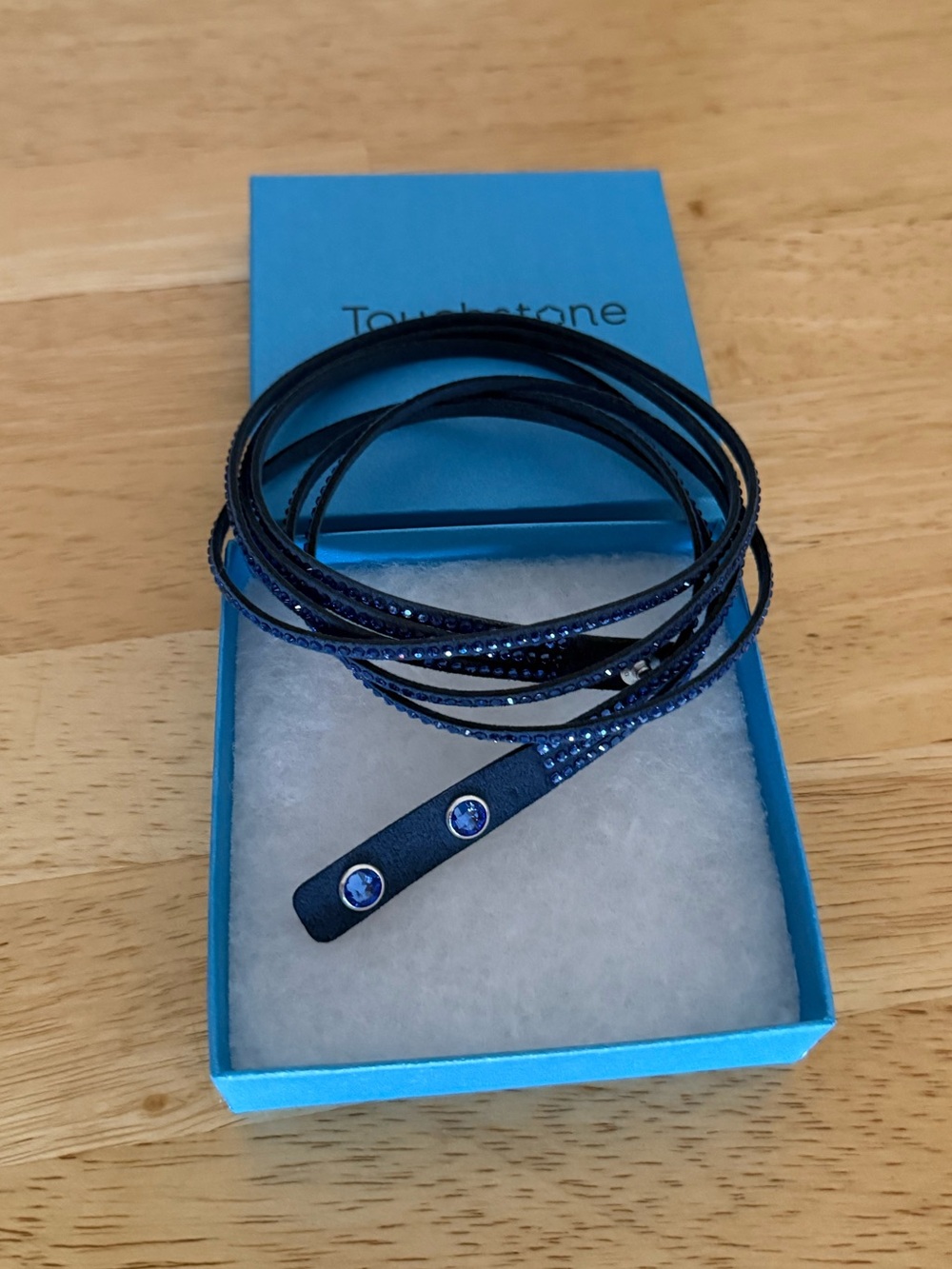 Touchstone Crystal Wrap - Star Bracelet in Indigo - BNIB